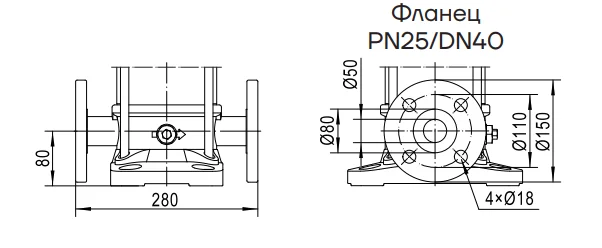 Фланцы насосов CNP CDMF 10-22